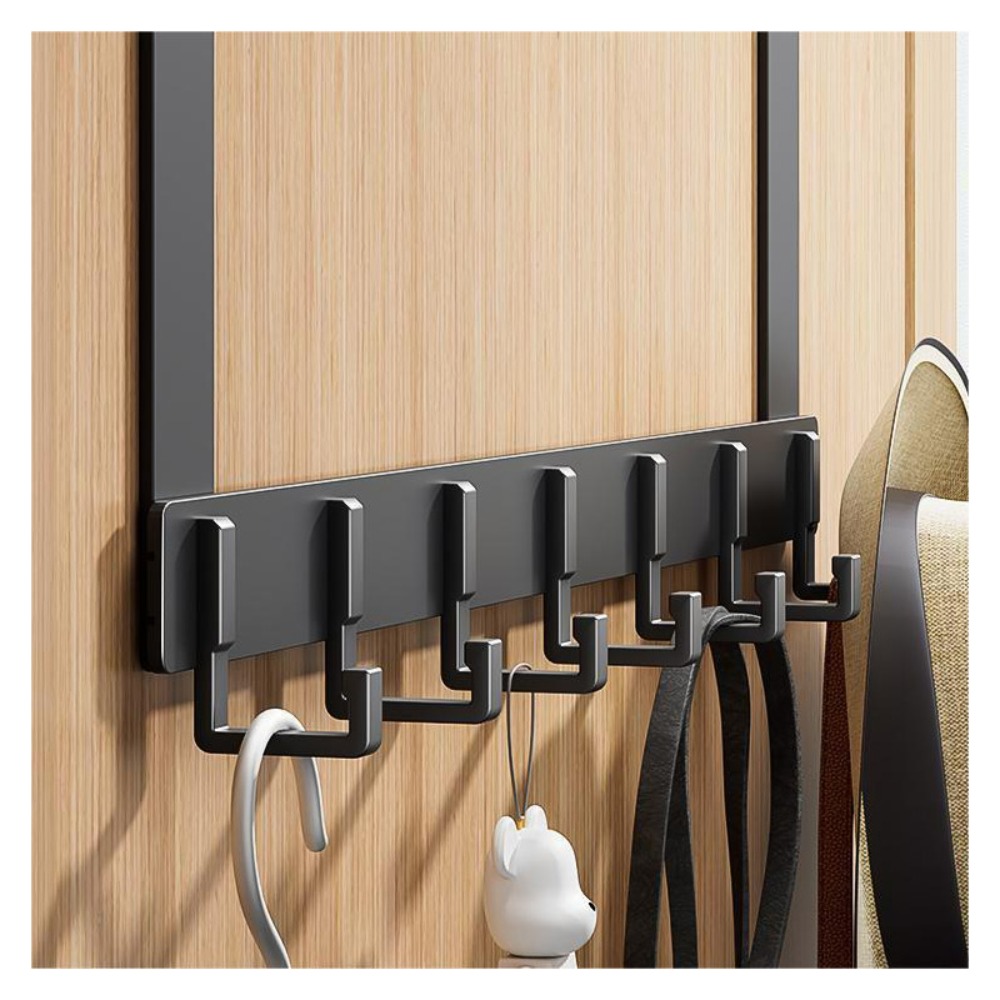 Kitchen Gadgets Storage Ideas - Opberghaken boven de deur 6-haken Kledingjas