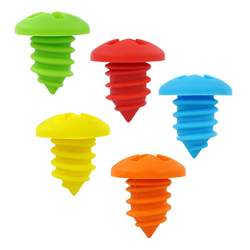 Kitchen Gadgets Home Party - 200 Stuks Siliconen Rode Wijn Stopper