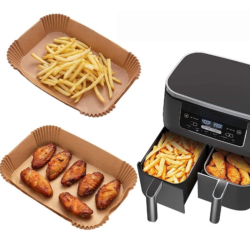 Air Fryer Accessories - Wegwerp Luchtfriteuse Papier Antiaanbaklaag Keuken Bakmat