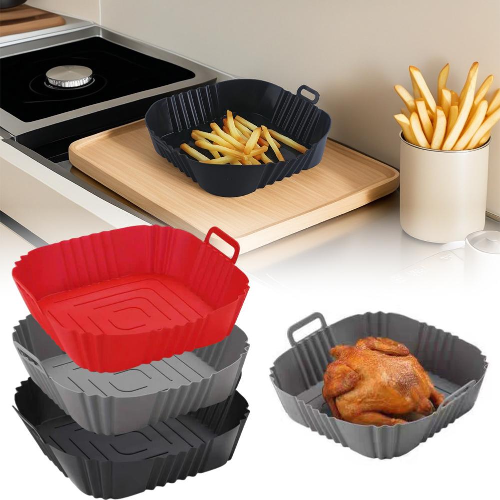 Air Fryer Accessories - Herbruikbare Airfryer Pan Liner Accessoires Siliconen