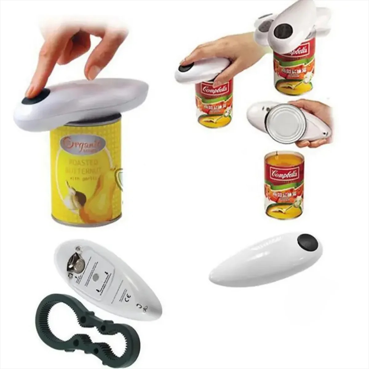 Electric Can Opener - Elektrische automatische blikopener, krachtige blikopener zonder