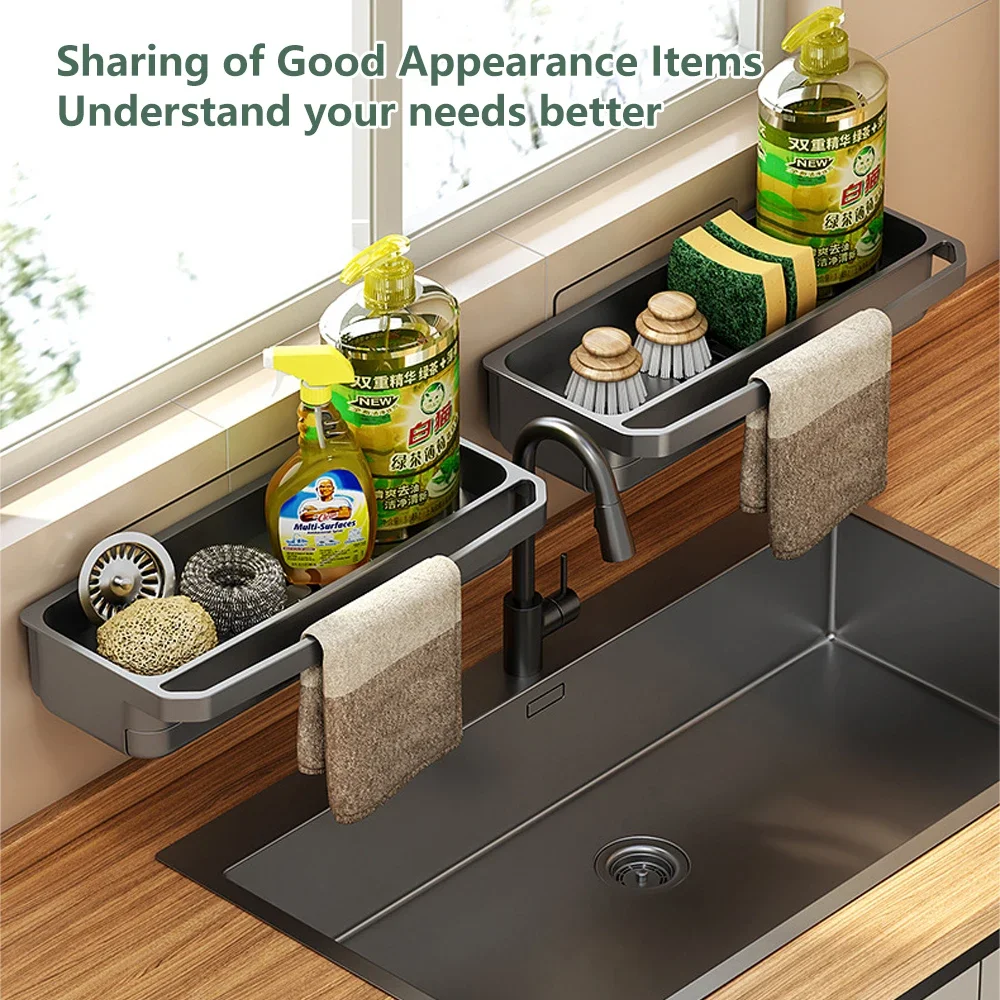 Aanrecht Organisator Afvoerrek - Kitchen Gadgets Storage Ideas recensie en prijs