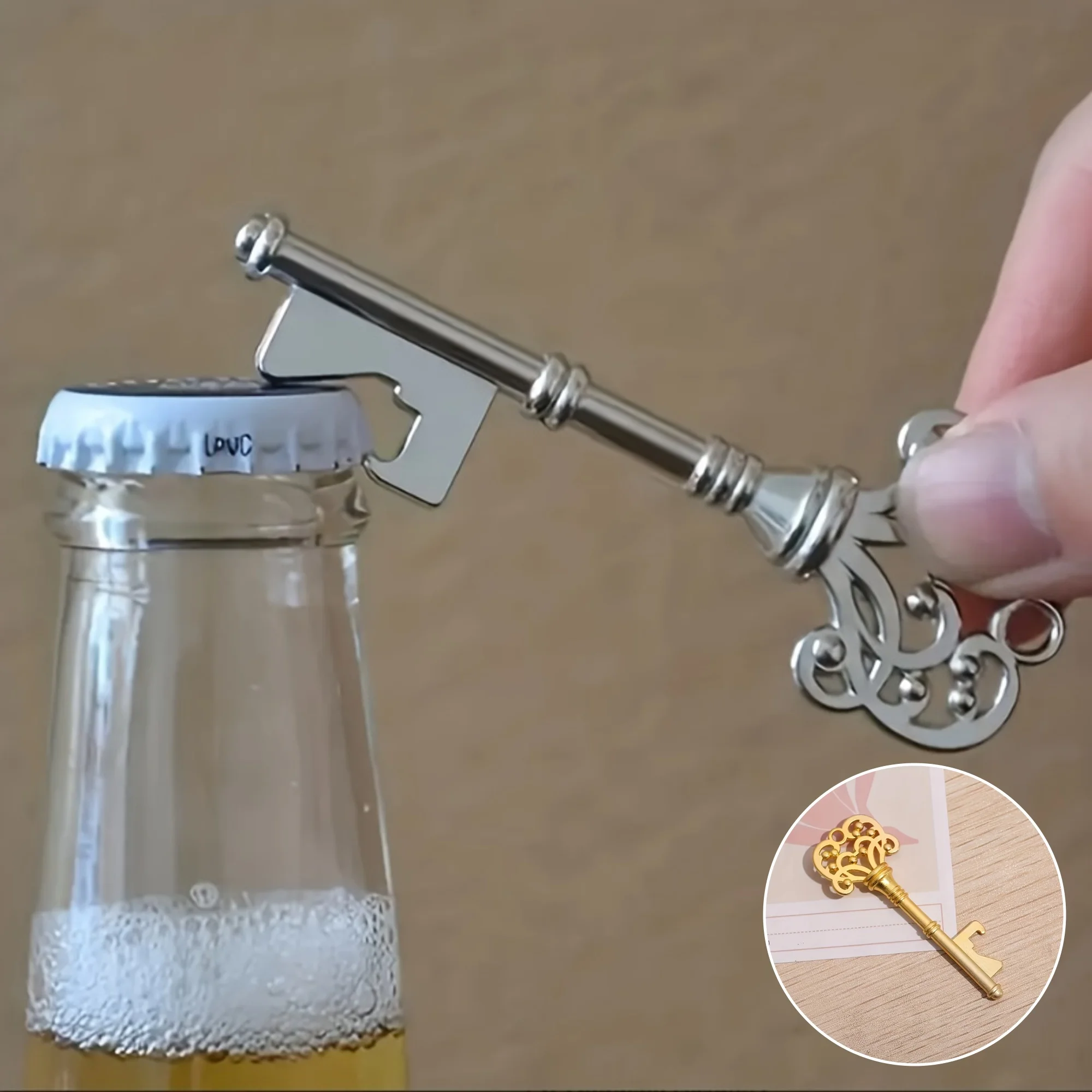 1pc, flesopener, vintage kroon - Kitchen Gadgets Vintage recensie en prijs