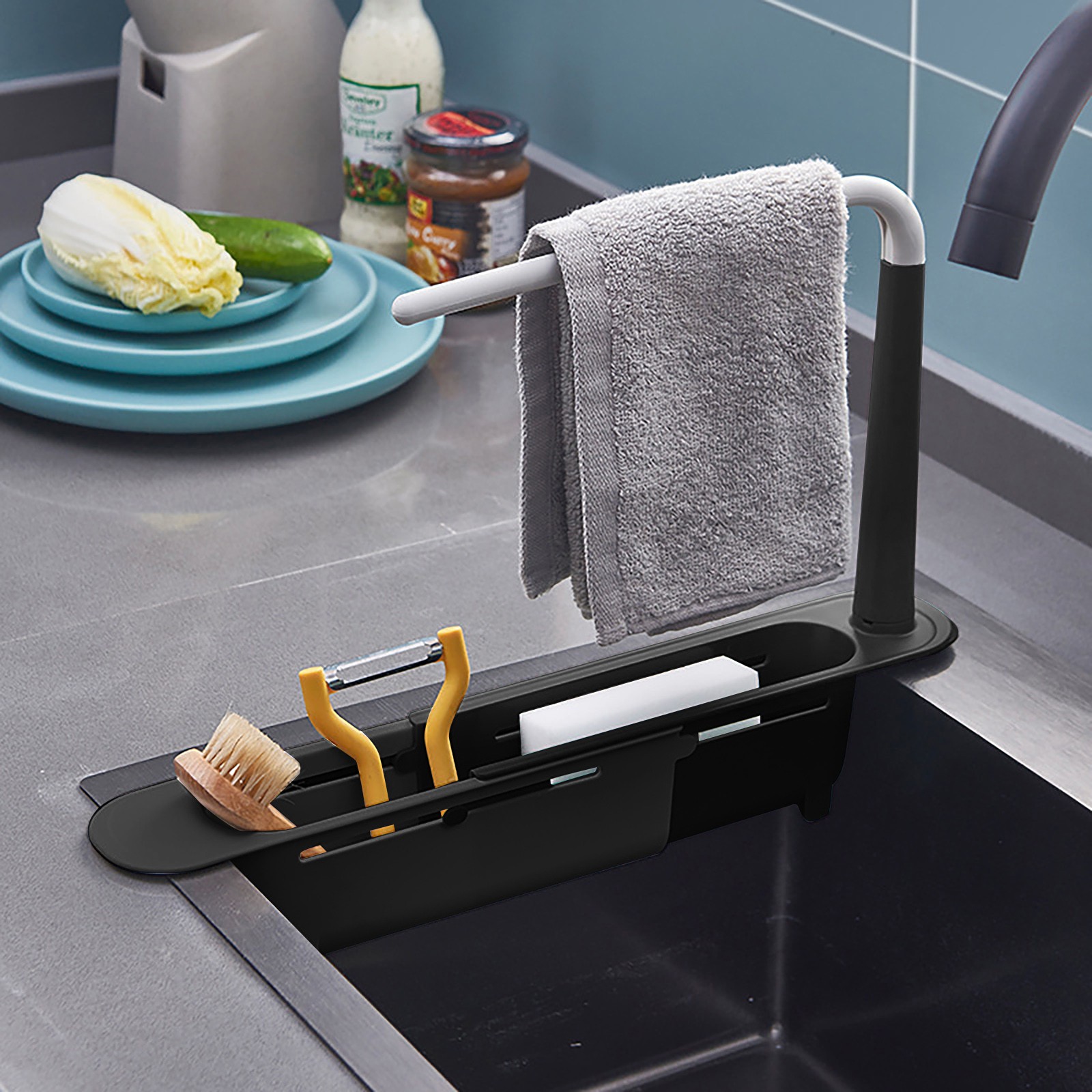 Elescopische Gootsteen Plank A - Kitchen Gadgets Storage Ideas recensie en prijs