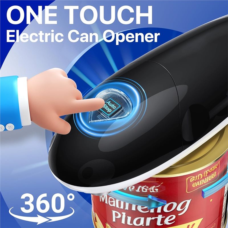 A006-Elektrische blikopener, b - Electric Can Opener recensie en prijs