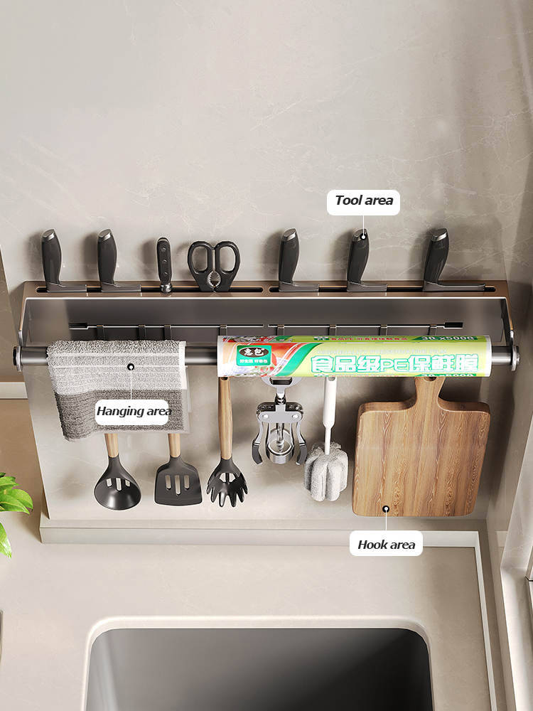 Roestvrijstalen keukenrolhoude - Kitchen Gadgets Wallpaper recensie en prijs