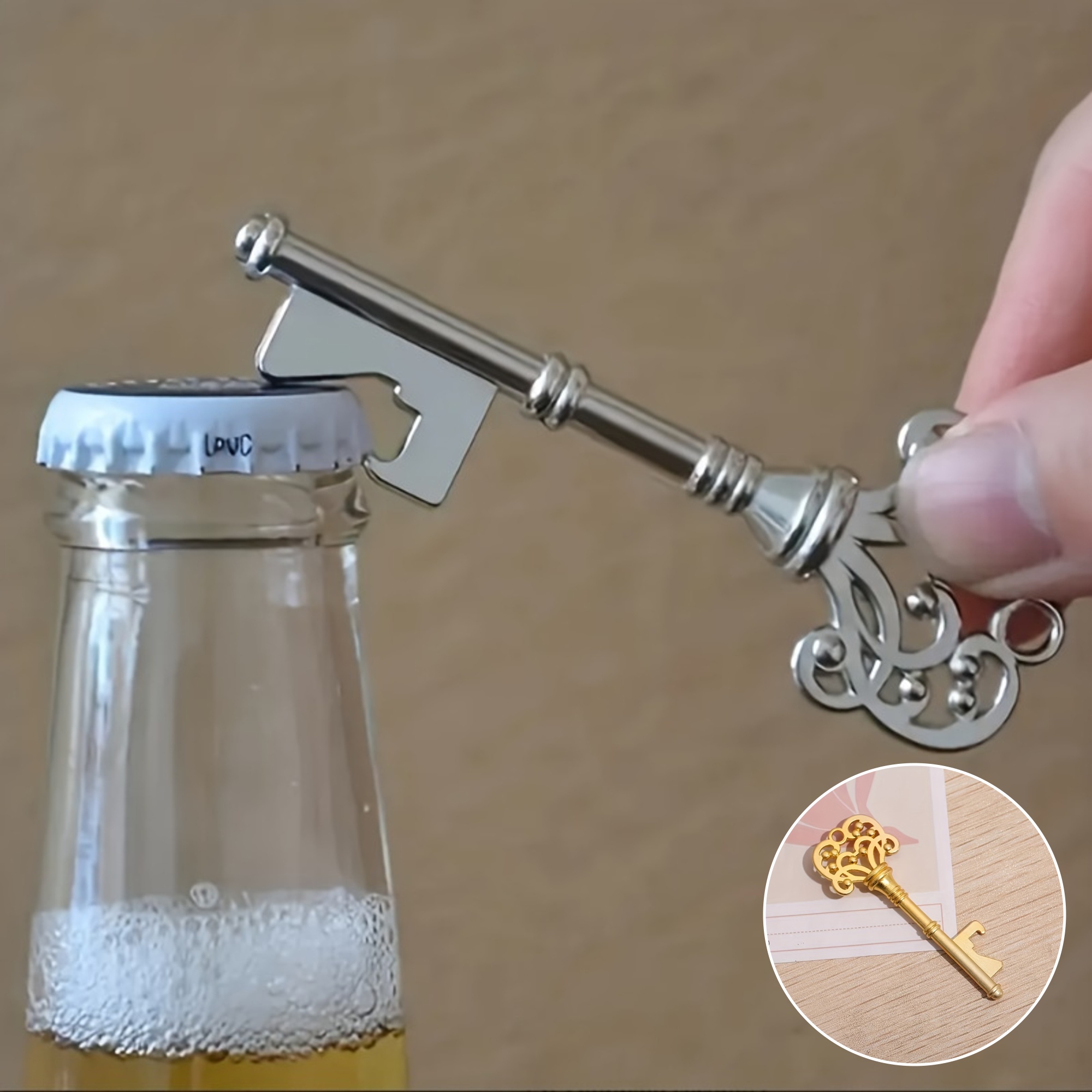 1pc, flesopener, vintage kroon - Kitchen Gadgets Vintage recensie en prijs