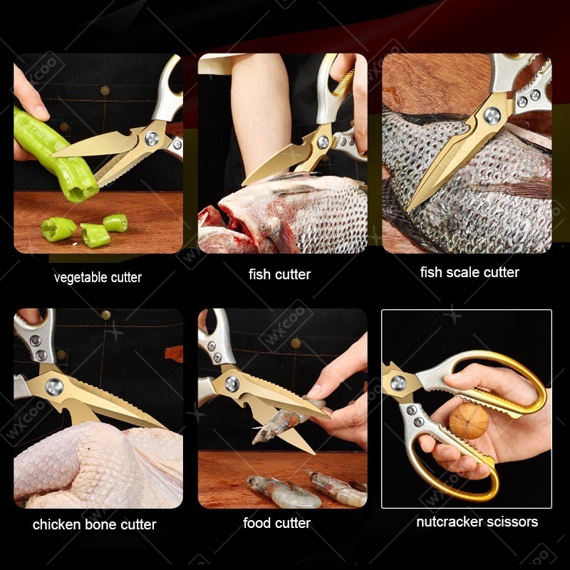 WXCOO roestvrijstalen keukensc - Kitchen Gadgets For Arthritic Hands recensie en prijs