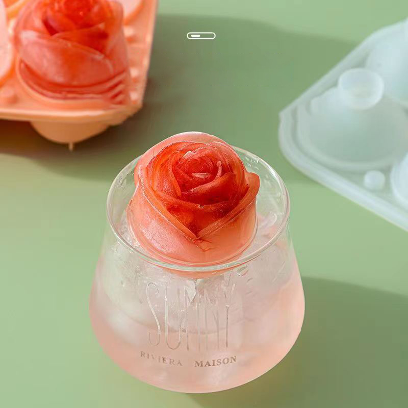 3D Rose Ice Mallen 4 Gaten Ijs - Kitchen Gadgets And Accessories recensie en prijs
