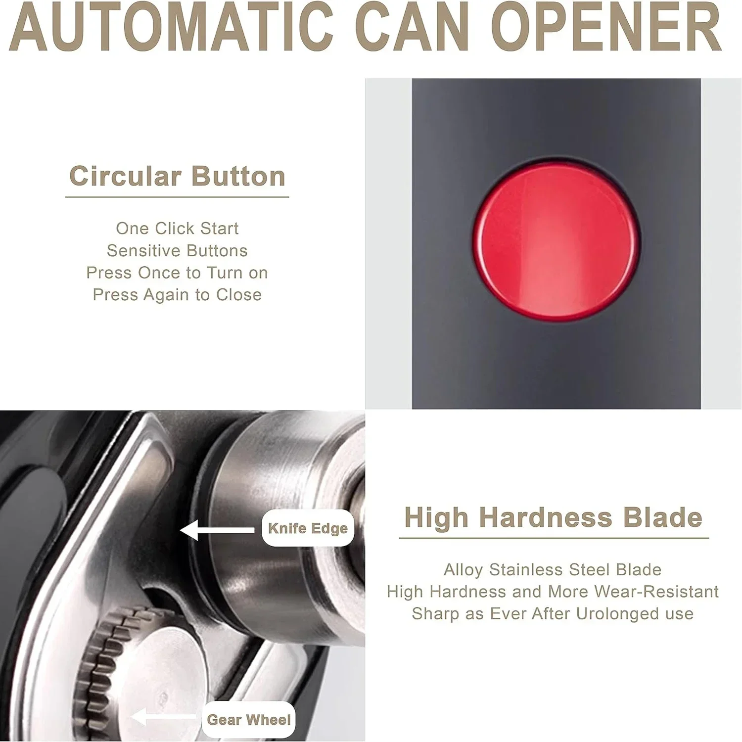 Elektrische Blikopener One Tou - Electric Can Opener recensie en prijs