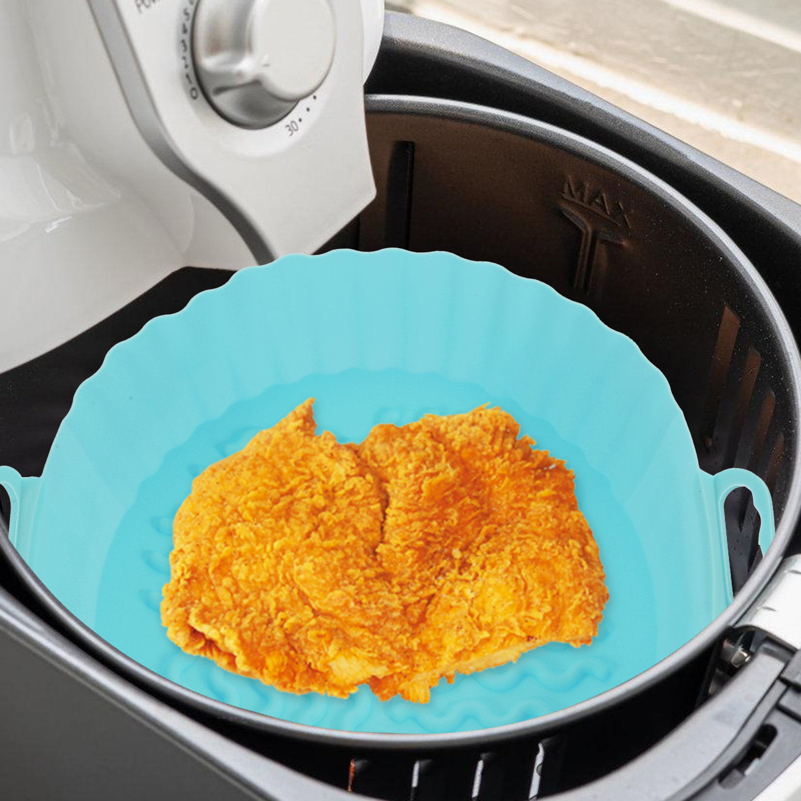 2 Stuks Siliconen Bakmat Voor  - Air Fryer Accessories recensie en prijs