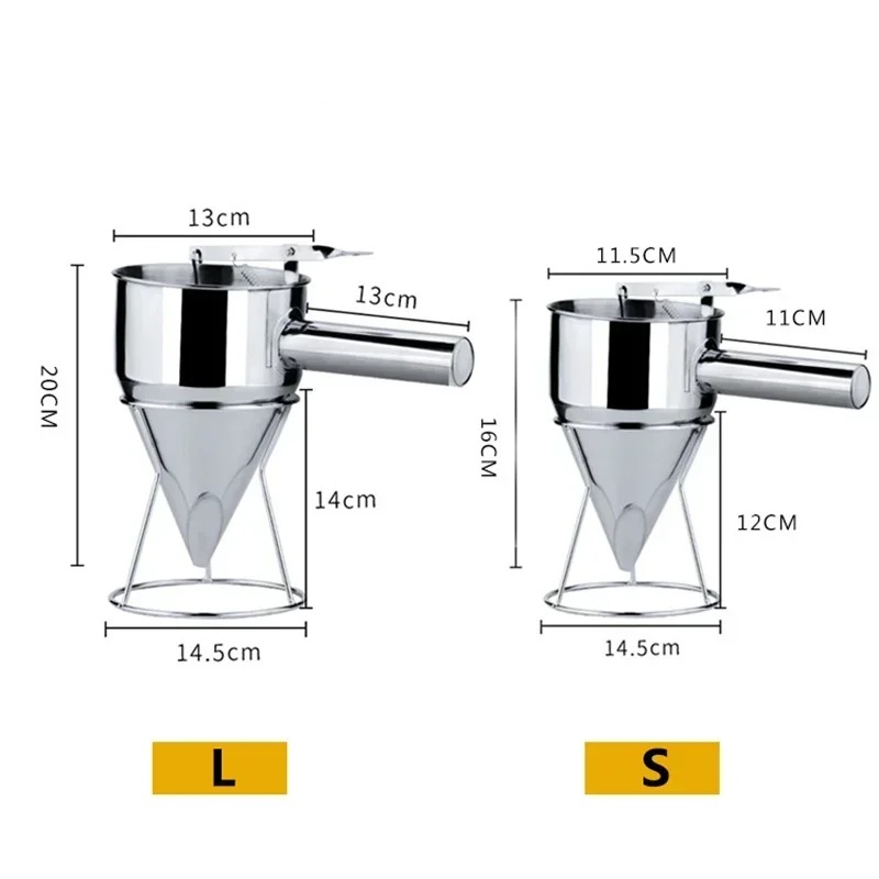 600/1200ML RVS vloeistof trech - Kitchen Gadgets For Arthritic Hands recensie en prijs