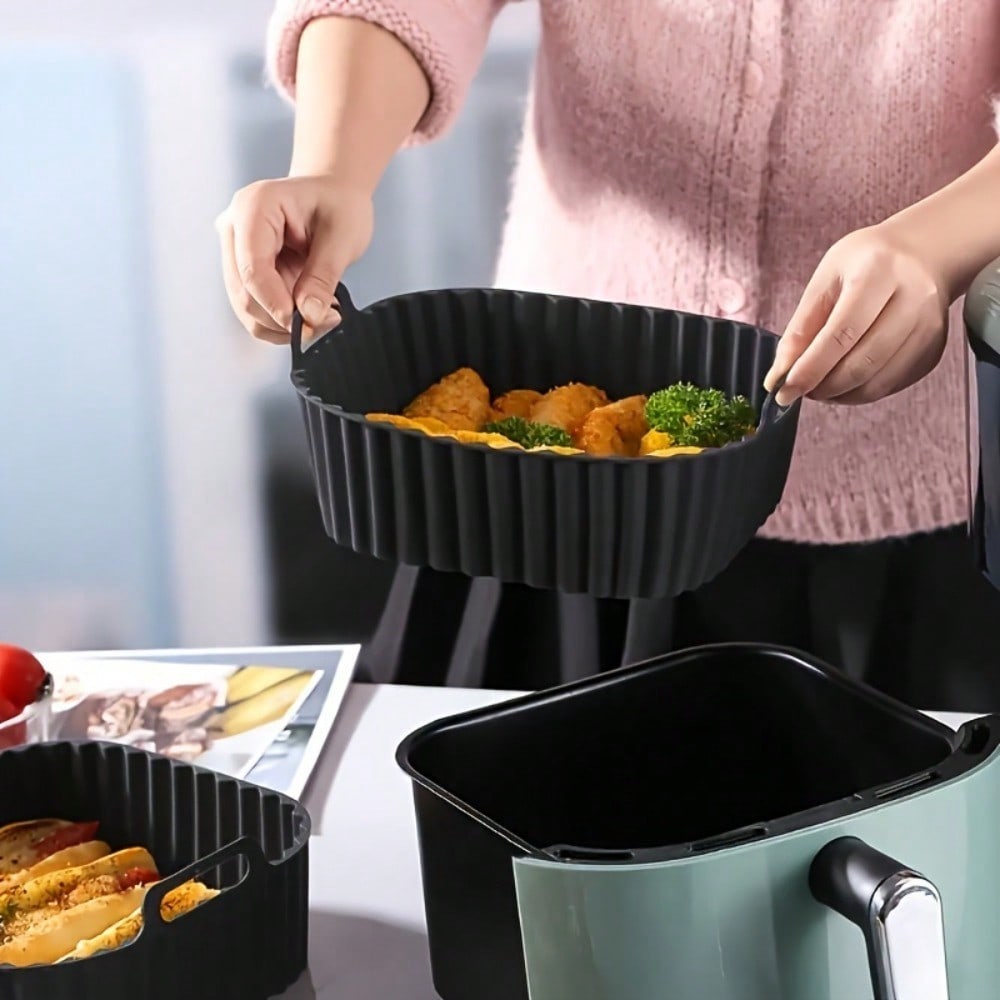1 stuks herbruikbare siliconen - Air Fryer Accessories recensie en prijs