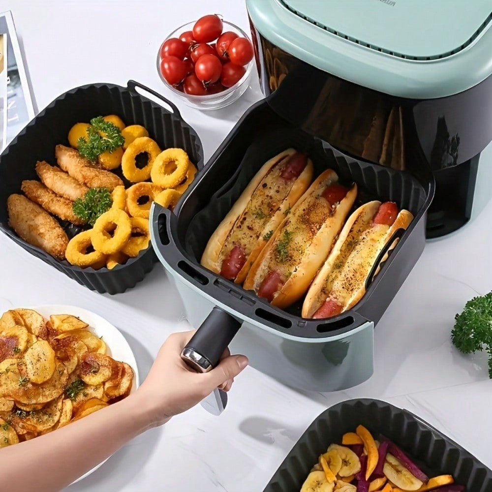 1 stuks herbruikbare siliconen - Air Fryer Accessories recensie en prijs