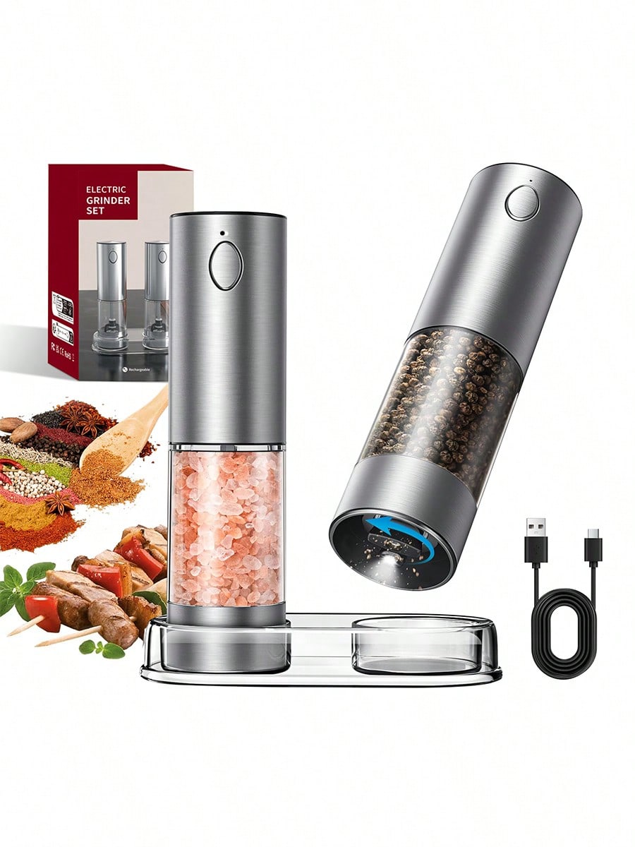 2-delige elektrische zout- en  - Kitchen Gadgets Ideas recensie en prijs