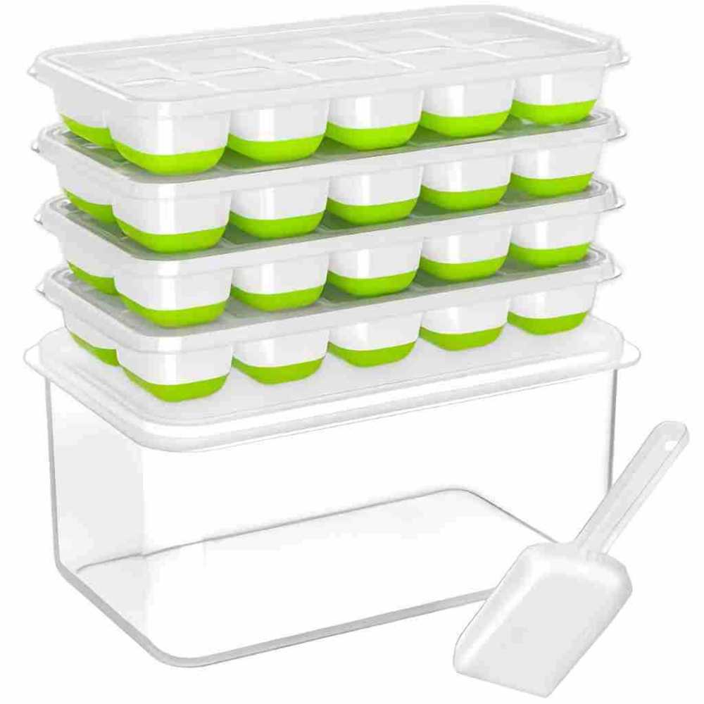 Eenvoudig uitneembare ijsblokj - Kitchen Gadgets Home Party recensie en prijs