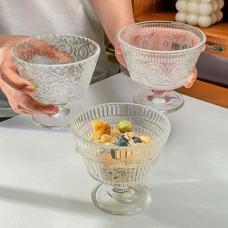 Vintage reliëf bloem glazen be - Kitchen Gadgets Vintage recensie en prijs
