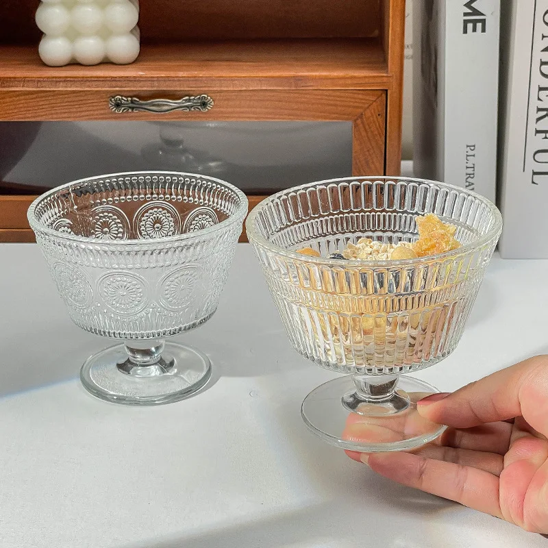 Vintage reliëf bloem glazen be - Kitchen Gadgets Vintage recensie en prijs